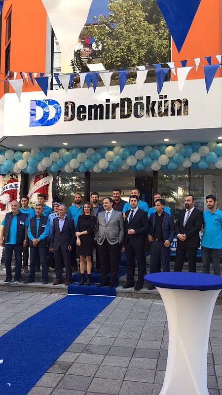 DemirDöküm, 10 ayda yetkili satıcı sayısını 227'ye ulaştırdı. DemirDöküm'ün yeni yetkili satıcısı Özerme İnşaat oldu.