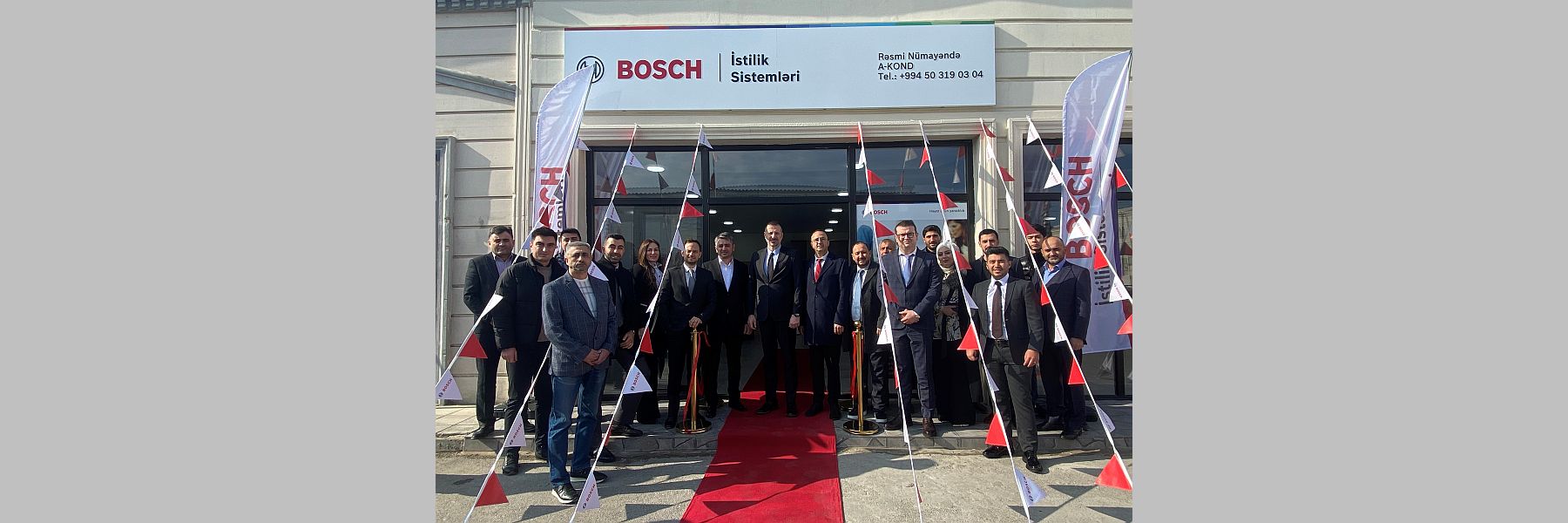 Bosch Home Comfort Group’un Azerbaycan bayisi A-Kond 