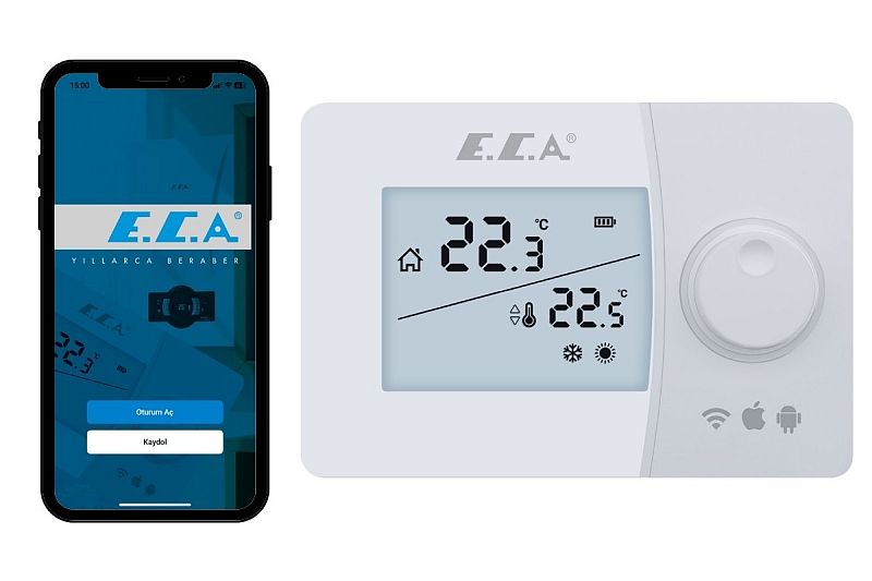 Yeni E.C.A. Poly Smart Oda Termostatı 