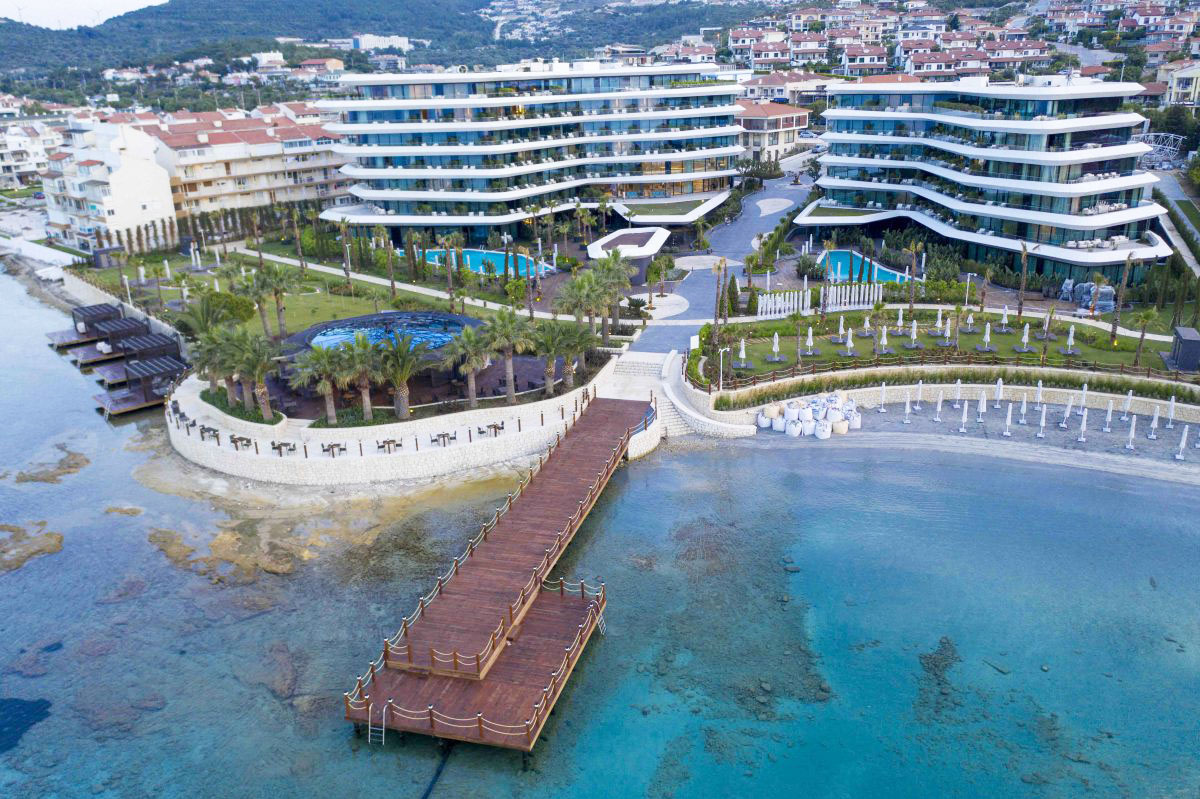 Çeşme Reges Otel Clivet Deniz Kaynaklı Isı Pompalarını tercih etti