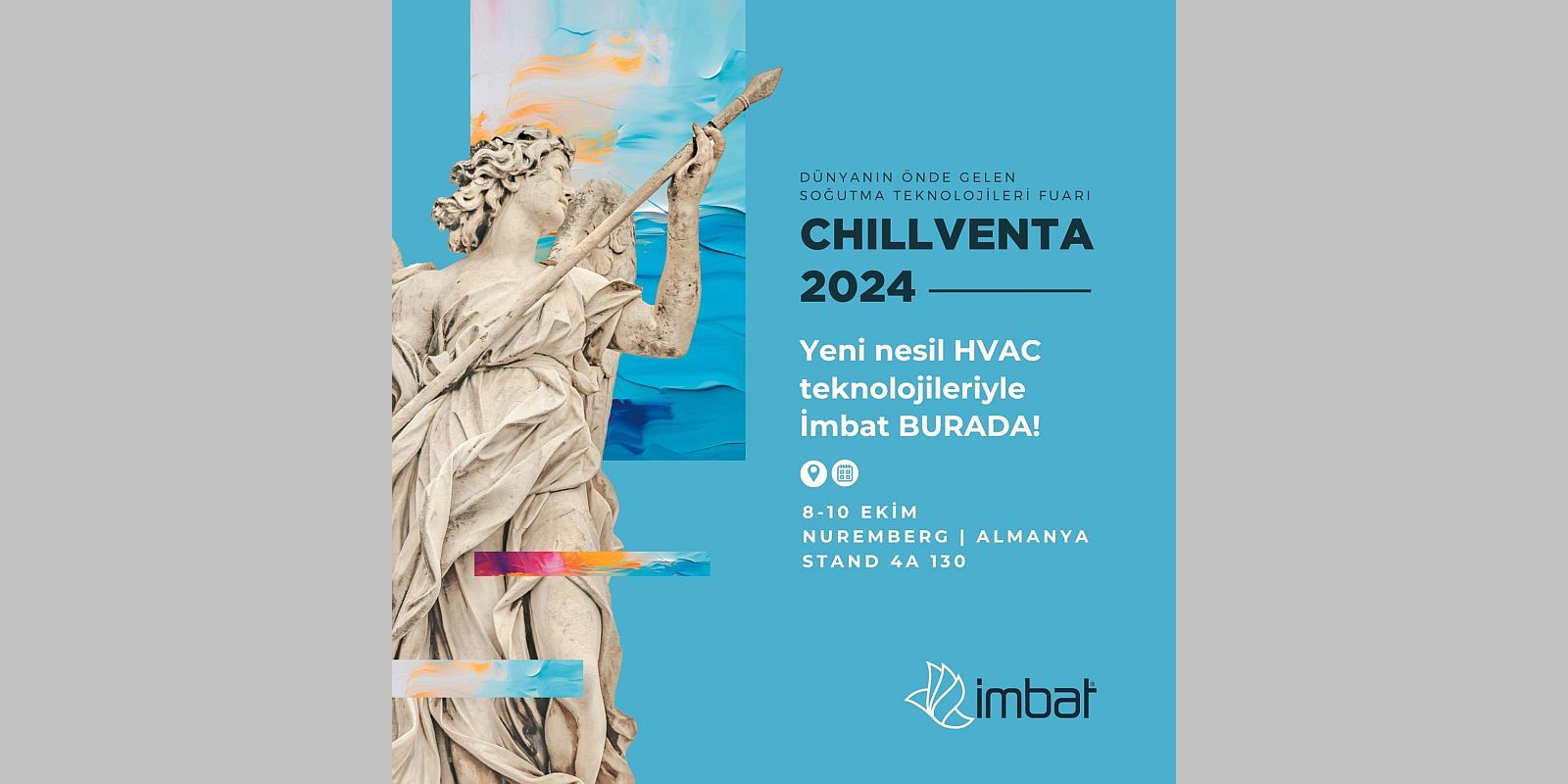 İmbat, Chillventa 2024'te Yenilikleriyle Sahne Alacak 