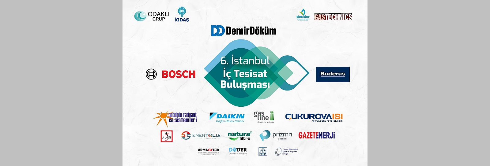 6. İstanbul İç Tesisat Buluşması Programı Belli Oldu.