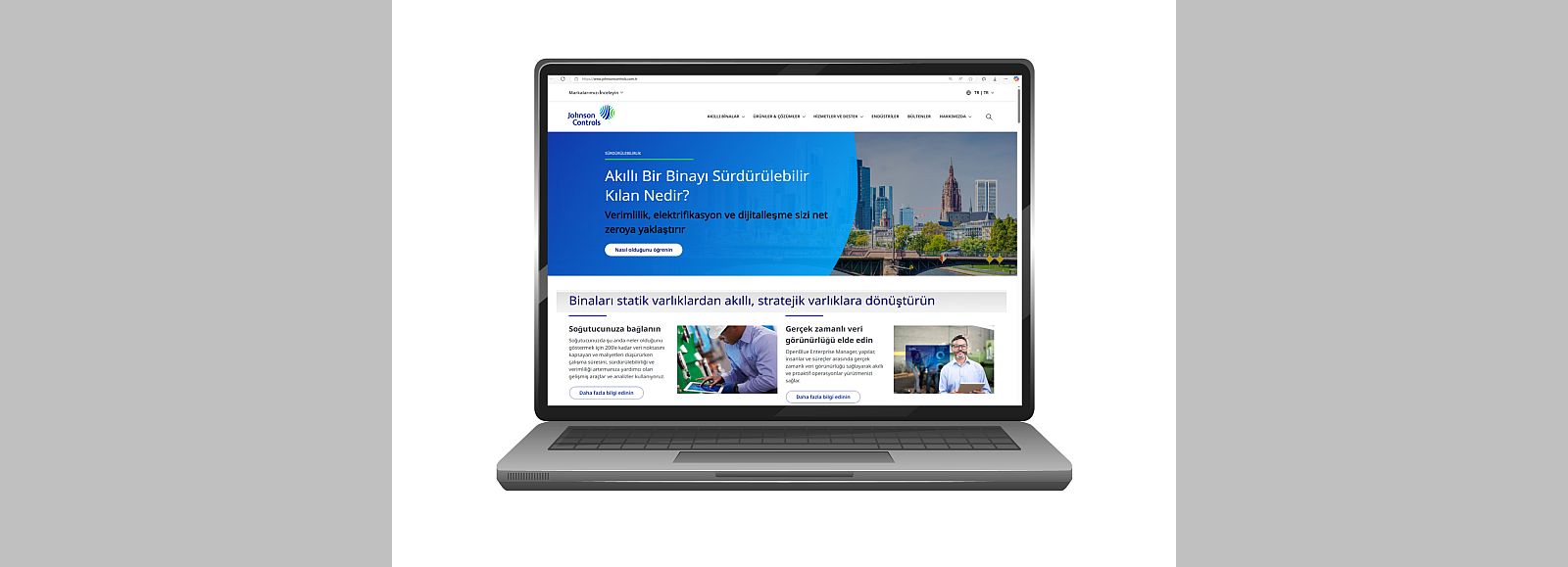 Johnson Controls Türkiye, Yeni Web Sitesiyle Dijital Dönüşümünü Güçlendiriyor