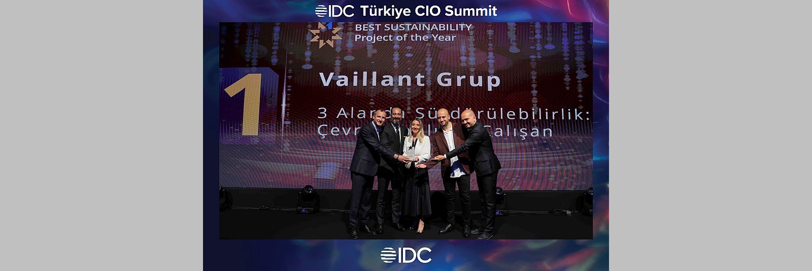 Vaillant Group Türkiye’nin Sürdürülebilirlik Projesine Bir Ödül Daha