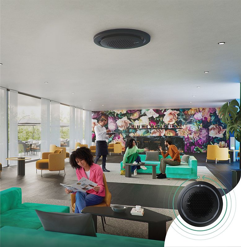 Samsung 360 Kaset Tipi Klimaların Booster Fan Teknolojisi ile konforlu serinlik