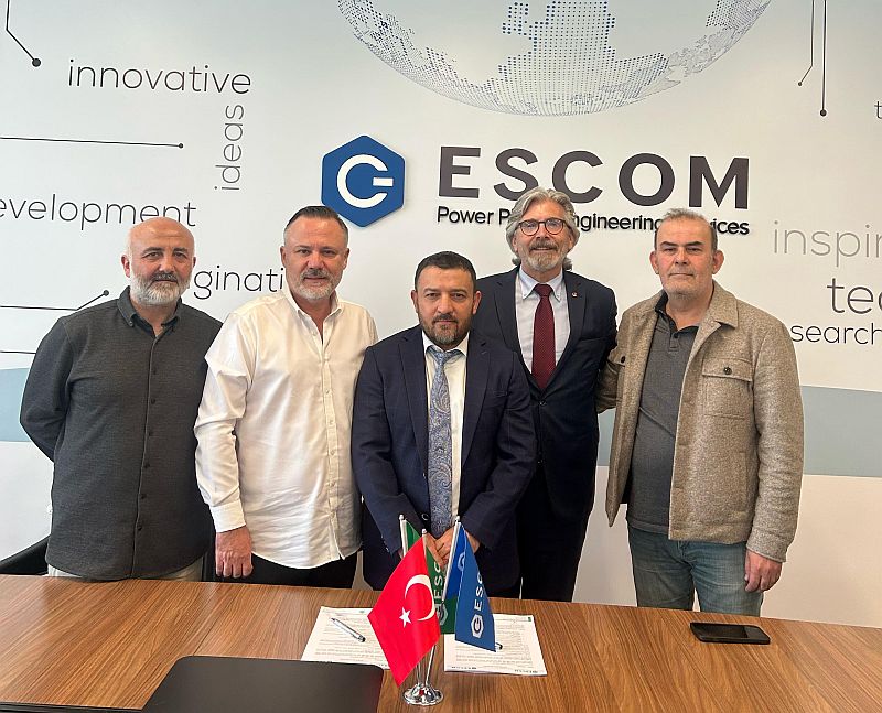  Barış Enerji Sistemleri ile Escom ES arasında imzalar atıldı