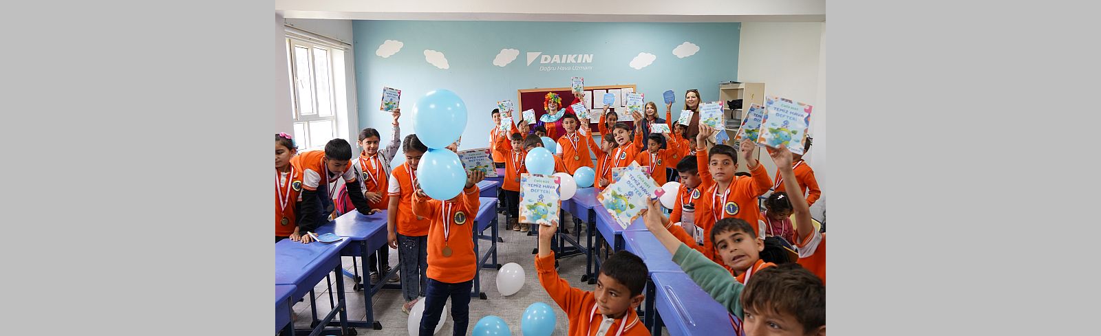 DAIKIN’den Çocuklara 23 NİSAN Hediyesi: Yeni Temiz Hava Sınıfları