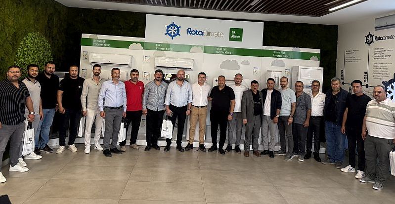 Rota Klima yetkili servis eğitimlerin yeni bir serisini Çukurova bölgesi yetkili servisleri