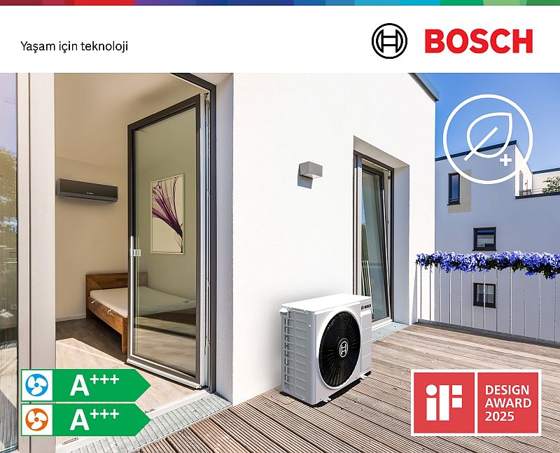 Bosch Climate 7000i ile Evlerde A+++ Konfor Dönemi Başlıyor