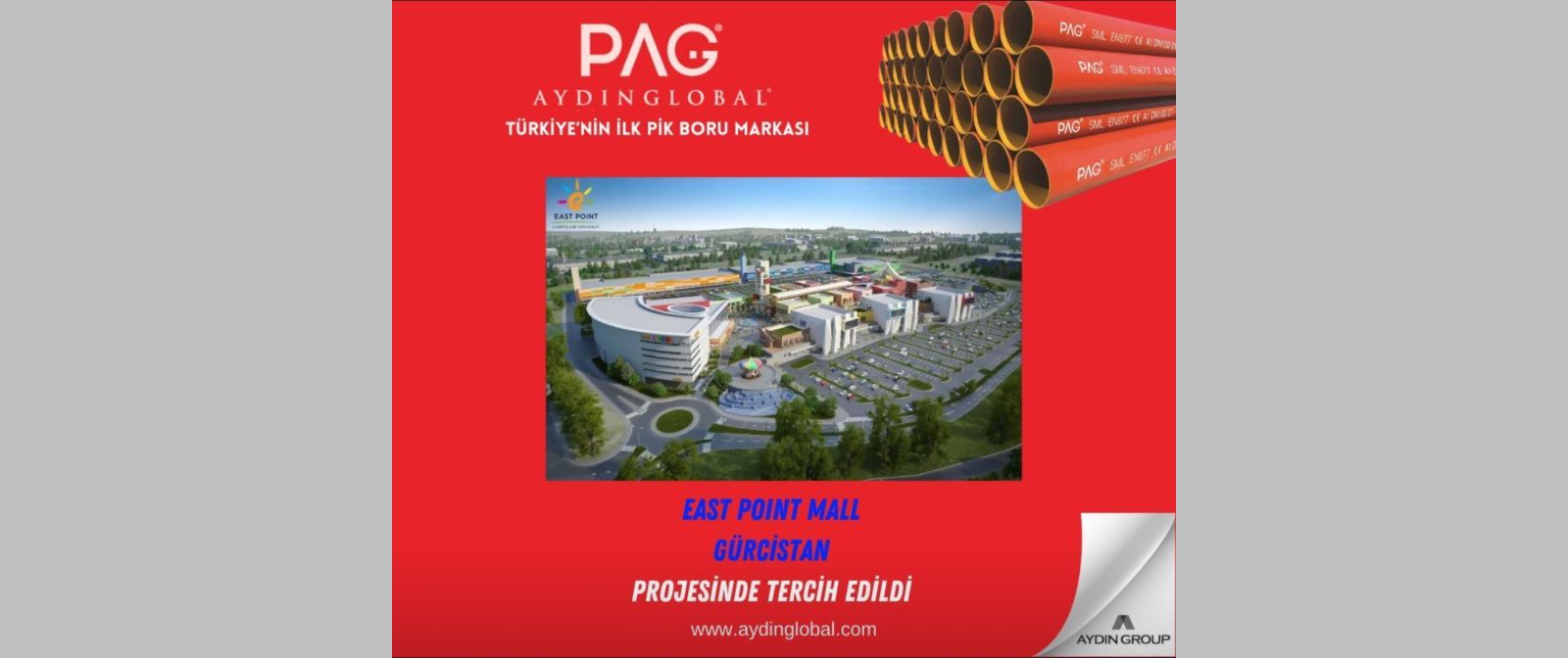 Prestijli AVM Projesinde PAG Kalitesi Tercih Edildi