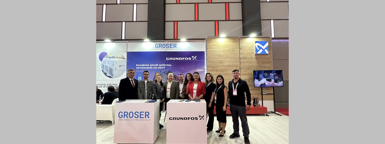 Hotel-Tech Antalya’da Grundfos Enerji Kontrolü Büyük İlgi Gördü