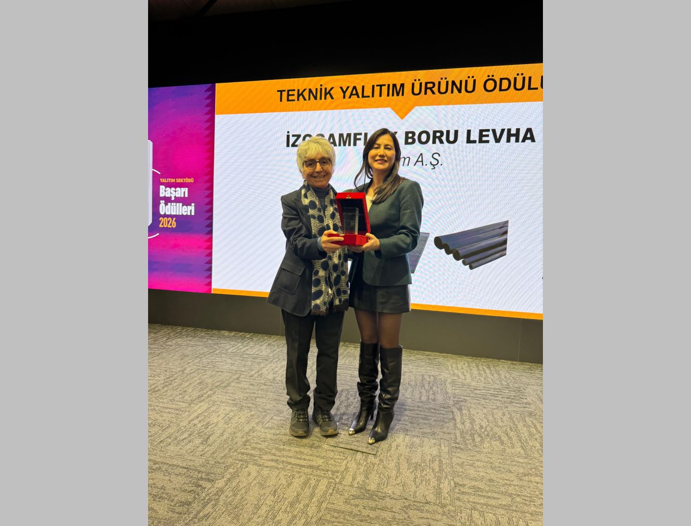 İzocam, yenilikçi çözümü İzocamflex ile “Yılın Teknik Yalıtım Ödülü”nün sahibi oldu!