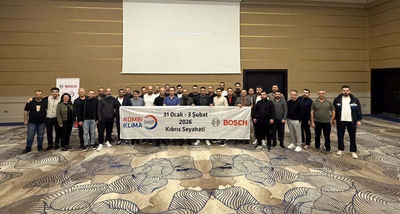 Kombi Klima Shop & Bosch Geleneksel Kıbrıs Seyahati