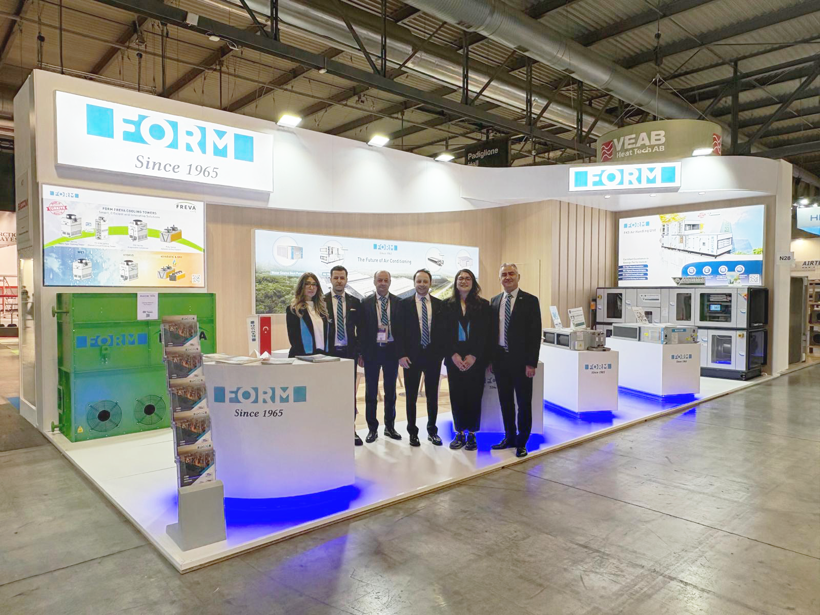 Form Endüstri Ürünleri, Mostra Convegno Expocomfort Fuarı’nda Yenilikçi İklimlendirme Çözümlerini Tanıttı