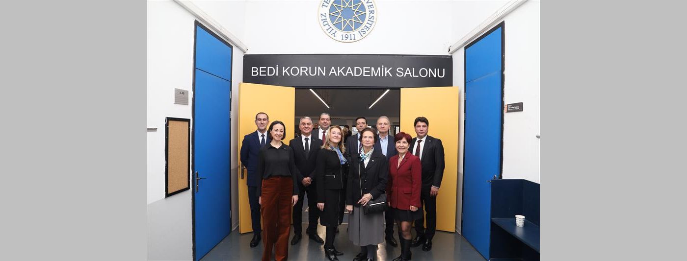 Form Şirketler Grubu Yıldız Teknik Üniversitesi’nde Bedi Korun’un Adını İki Ayrı Alanda Yaşatıyor