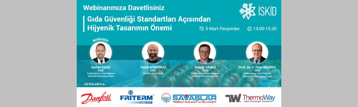İSKİD’den Gıda Güvenliği ve Soğuk Zincire Dikkat Çeken Webinar