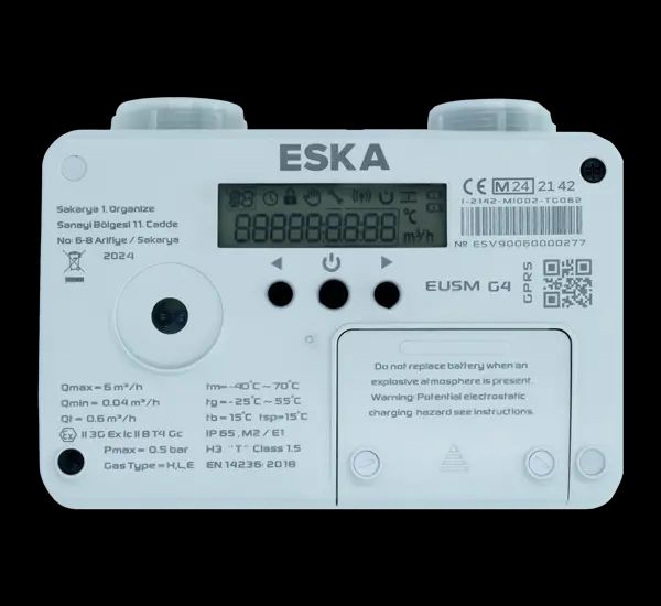 ESKA Akıllı Ultrasonik G4 Doğalgaz Sayaçları